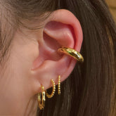 Kufleen Donut Tube Ear Cuff